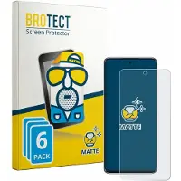 BROTECT - Screenprotector voor Xiaomi Redmi Note 15 Special Edition - Folie Beschermfolie matte 6 Stuks