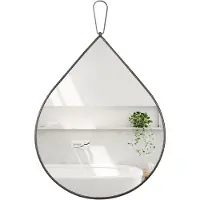 Ren Deurspiegel Hangend - Deurspiegel - Spiegel Deurhanger - Bronzen- 60cm x 40cm x 4cm