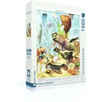 New York Puzzle Company - Vintage Images Océanographie - 1000 stukjes puzzel