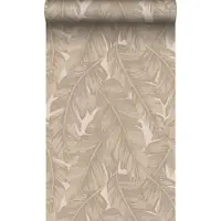 Origin Wallcoverings behang palmbladeren beige - 50 x 900 cm - 347890