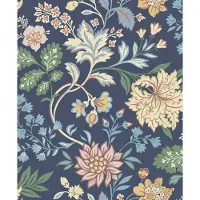 Boråstapeter Vliesbehang 2008 - Vårt Arkiv - Klassiek Blauw - 53cm x 10.05m