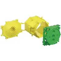 KAISER ELEKTRO 1265-01 Apparaat-verbindingsdoos Halogeenvrij (l x b) 94 mm x 75 mm 20 stuk(s)
