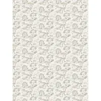 Boråstapeter Vliesbehang 5524 - Swedish Grace - Toile de Jouy Grijs - 53cm x 10.05m