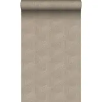 Origin Wallcoverings behang grafisch 3D motief beige - 50 x 900 cm - 347994