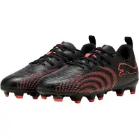 Puma Future 9 Play Gras / Kunstgras Voetbalschoenen (MG) Kids Zwart Rood