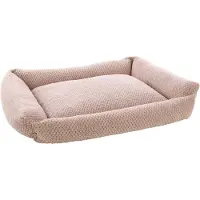 Flamingo - Mand Jacquard Rechthoekig Taupe 100x80x25cm