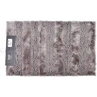 Bathlab - ZAC Badkamerkleed 50x80cm -Badkamermat - Beige Bruin - Hoogpolig