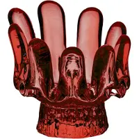 Kosta Boda Solros lantaarn 9,2 cm Rood