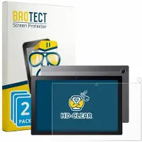 BROTECT - Screenprotector voor Acer Chromebook Tab 311 (Voor+Camera) - Folie Beschermfolie transparant 2 Stuks