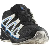 Salomon - Kid's Speedcross Waterproof - Trailrunningschoenen 31, grijs/zwart
