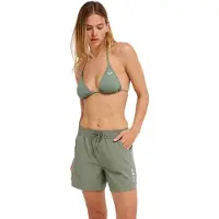 Roxy - Women's Wave 5 Inch BS - Boardshort XS, olijfgroen/grijs