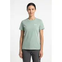 Jack Wolfskin ESSENTIAL T W Dames Outdoorshirt-green zinnia