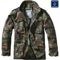 Brandit Tussenjas 'Field' navy / bruin / groen / olijfgroen