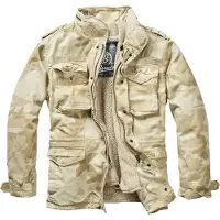 Brandit Tussenjas 'Giant' beige / sand / donkerbeige