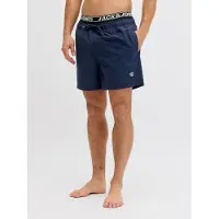 Jack & Jones Zwemshorts 'JPSTMaui' navy / zwart / wit