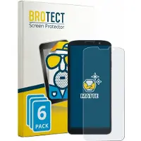 BROTECT - Screenprotector voor Unitech EA630 - Folie Beschermfolie matte 6 Stuks