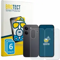 BROTECT - Screenprotector voor Xiaomi Poco X8 Pro (Voor+Achter) - Folie Beschermfolie matte 6 Stuks