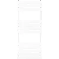 Monster Platte handdoekradiator - 1200mm x 450mm - Wit