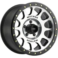 Method Wheels Method MR305 NV 17x8.5 0mm Offset 5x150 116.5mm CB Machined/Black Street Loc Wheel