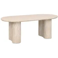 Homla - Stolik kawowy - BELLEZA - Bežowy - 120x60x46 cm
