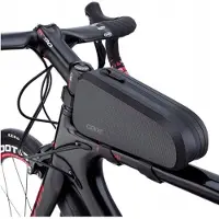 Fit4Med | Fietszak - Zwart - 22,5 X 10 X 6,4 Cm - Waterdicht - 1,4 L