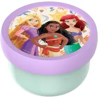 Mepal Campus fruitbox met vorkje 300 ml - Princess Power - Fruitbakje - Snackbakje
