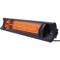 Hendi Infrarood Terrasverwarmer Bola - HENDI - Zwart - 220-240V/2500W - 879x85x(H)195mm - HENDI 272428