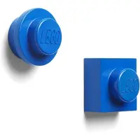 LEGO Magneet Iconic Blauw (2-Delig)