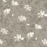 Boråstapeter Vliesbehang 7227 - Adorn - Botanisch Grijs - 53cm x 10.05m