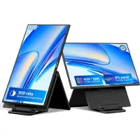 Blackview Tafel 10 Draagbaar Scherm 23,8" FHD IPS 100Hz, Draagbare Monitor USB-C/HDMI, 100% sRGB, HDR, Luidspreker