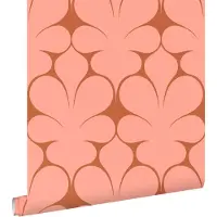 ESTAhome behang retro ornamenten terracotta - 50 x 900 cm - 131561