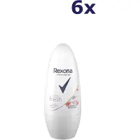 Rexona 6x Deo roll-on 50ml stay fresh white flowers and lychee