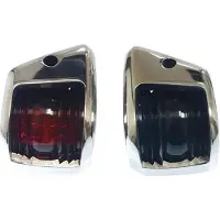 Goldenship Stainless Steel 65ma Port/starboard Navigation Led Light Kit 39x56x76 Mm 12v 2 Units Zilver