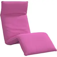 vidaXL Opvouwbare ligstoel Roze 175x54x8,5 cm Oxford Stof