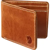 Fjall Raven - Accessoires - Övik Wallet Leather Cognac voor Unisex - Bruin