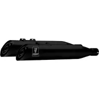 MIVV 2 Slip-on Hr-1 Black Harley Davidson Road Glide/king/street 2017-26 Gehomologeerd Compleet Uitlaatsysteem