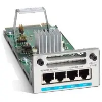 Cisco - Uitbreidingsmodule - 100M/1G/2.5G/5G/10 Gigabit Ethernet x 4 - voor Catalyst 9300