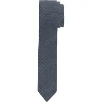 Olymp Super Slim Stropdas blauw, Motief