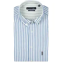 Giordano Overhemd heren Blauw Dino Long Sleeve Button Down 617130/62