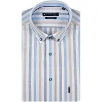 Giordano Overhemd heren Blauw Ivy Long Sleeve Button Down F 617140/61