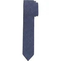 Olymp Super Slim Stropdas blauw, Motief