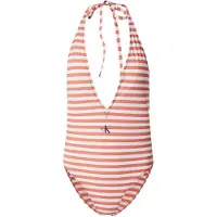 Calvin Klein Swimwear Badpak koraal / wit