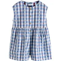 Next Overall blauw / smaragd / kersrood / wit