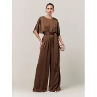 SAVEL Jumpsuit 'Mona' bruin