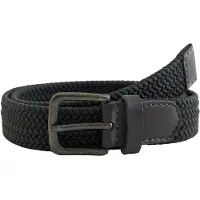 We fashion riem antraciet Grijs Jongens Polypropyleen Effen - maat 85 cm
