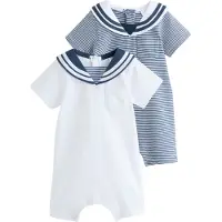 Next Rompertje/body blauw