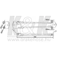 K&K FT2543 Remslang