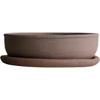 DBKD Terra bowl pot Brown, Ø30x10,5 cm