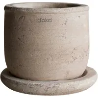 DBKD Terra pot Sand, Ø14x14 cm