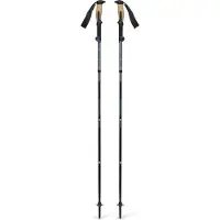 Black Diamond - Wandel- / trekkingstokken - Trail Vista Flz Trekking Midnight Blue voor Unisex van Aluminium - Maat 135 cm - Marine blauw